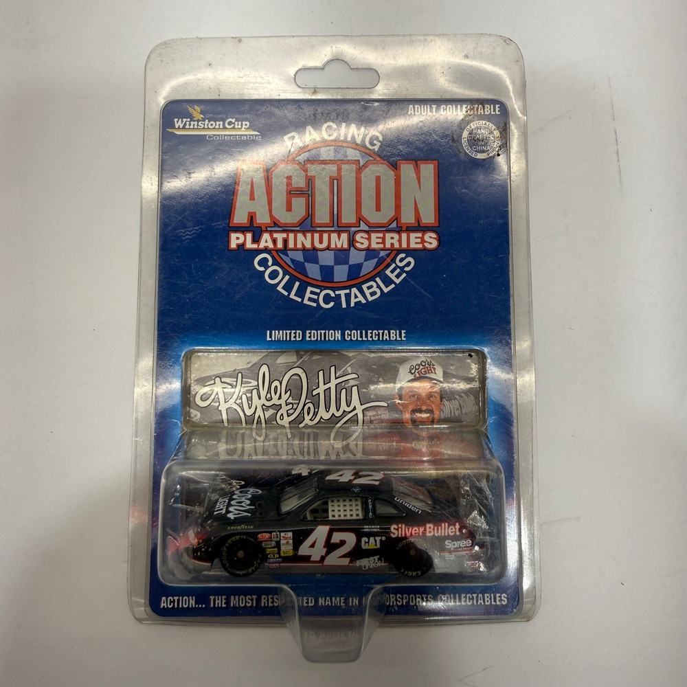 Action Racing Kyle Petty 42 Coors Light Silver Bullet 1:64 Diecast Pontiac 1996